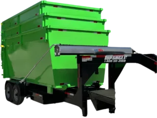 Bumper Pull Roll Off Trailer