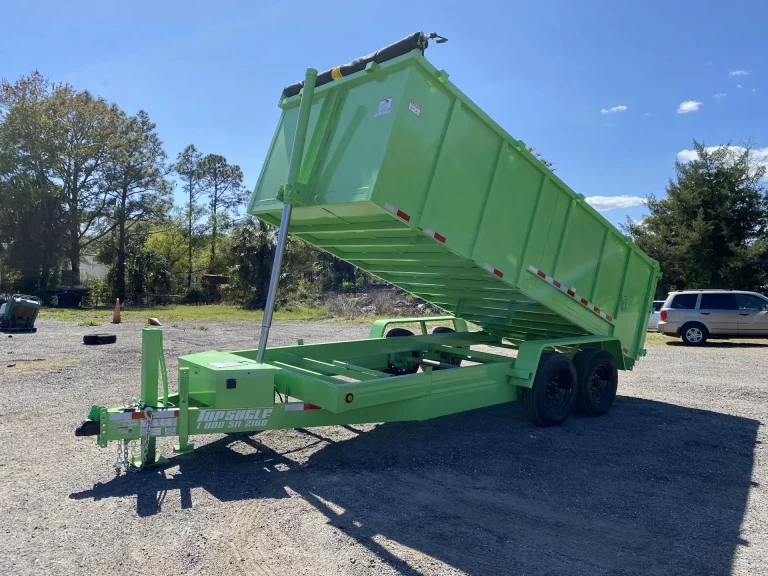 telescopic dump trailer