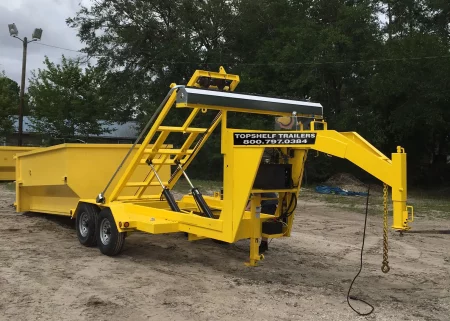 goose neck dump trailer