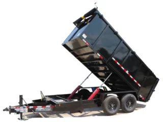 hydraulic dump trailer