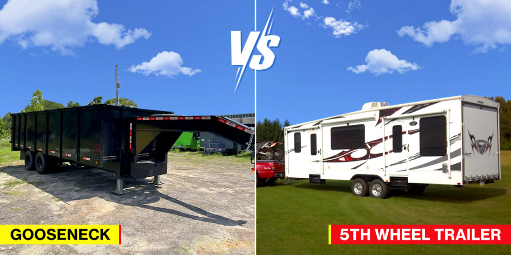 difference between gooseneck and 5th wheel