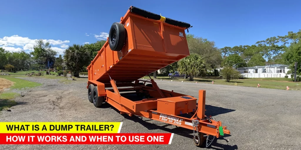 what is a dump trailer