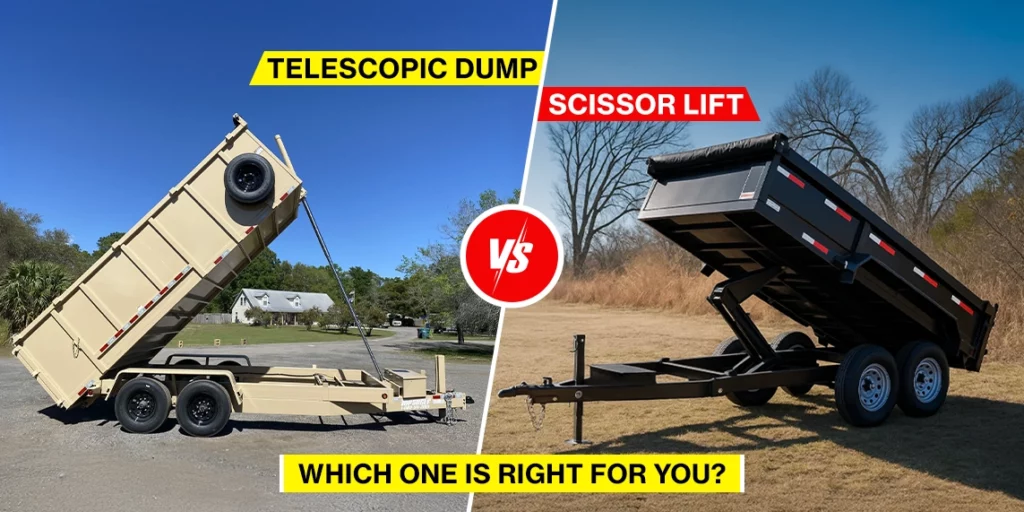 telescopic-vs-scissor-lift-dump-trailer