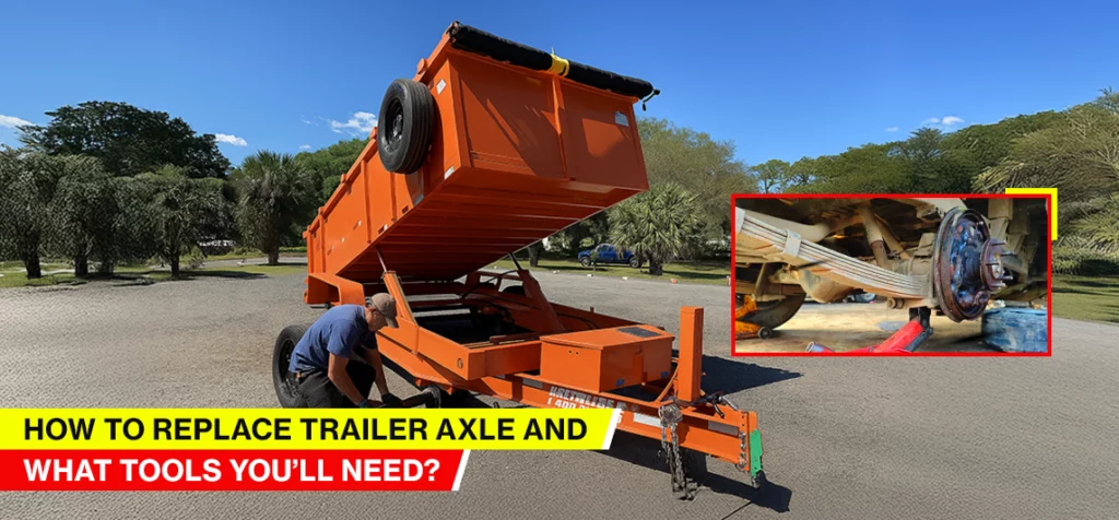 How to Replace Trailer Axle